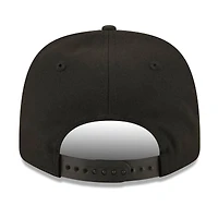 Men's New Era Black San Francisco 49ers 80th Anniversary 9SEVENTY Adjustable Hat