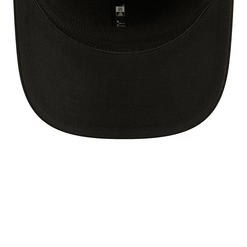 Men's New Era Black San Francisco 49ers 80th Anniversary 9SEVENTY Adjustable Hat