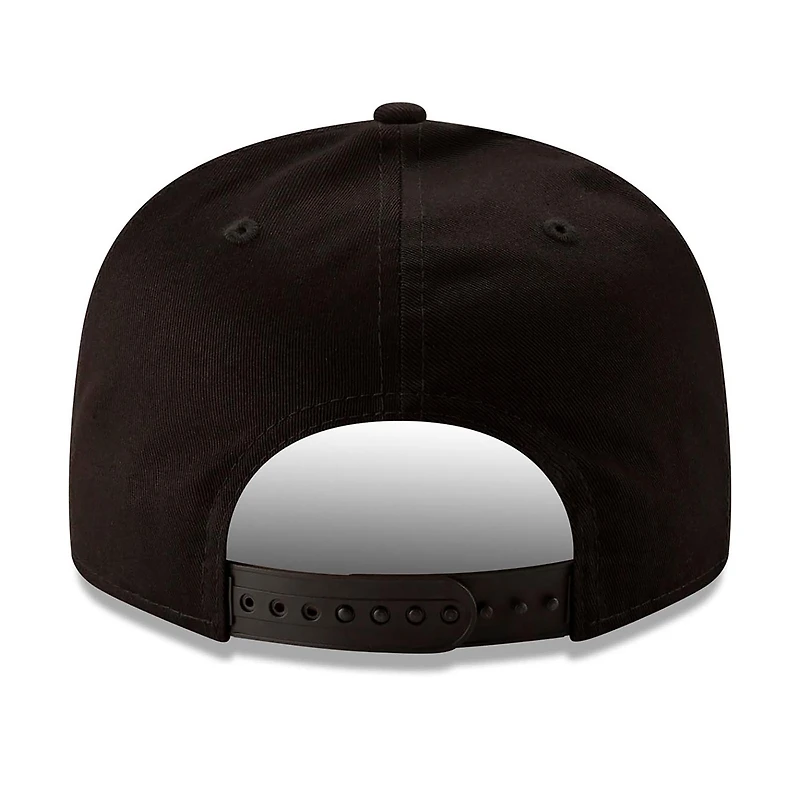 Men's New Era Black San Francisco 49ers 80th Anniversary Side Patch 9FIFTY Snapback Hat