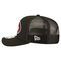 Men's New Era  Black San Francisco 49ers 9SEVENTY Trucker Adjustable Hat