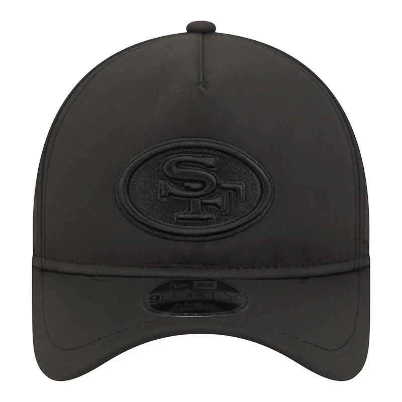 Men's New Era Tan San Francisco 49ers Apex 9FORTY Adjustable Hat