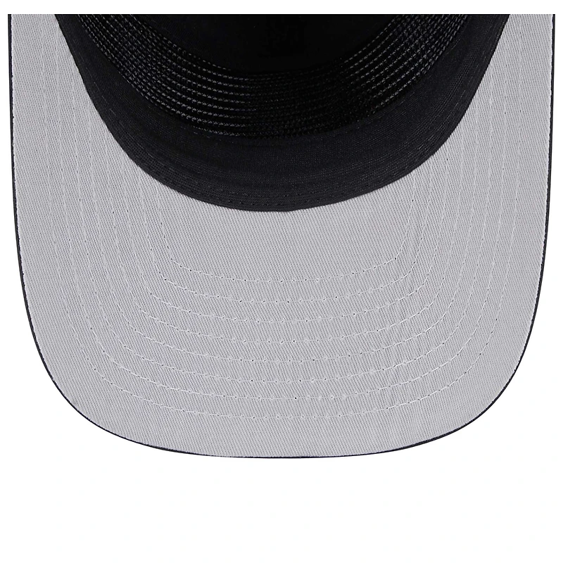 Men's New Era Black San Francisco 49ers Injection Golfer Adjustable Hat