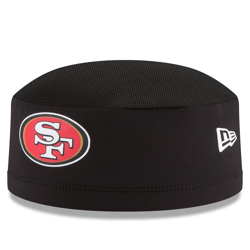 Casquette noire New Era San Francisco 49ers NFL Training Skully pour homme