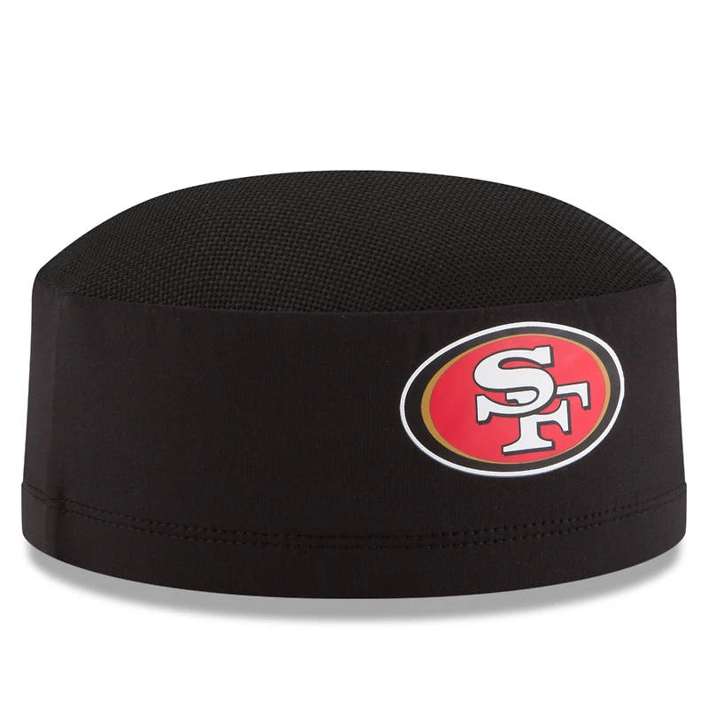 Casquette noire New Era San Francisco 49ers NFL Training Skully pour homme