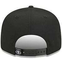 Men's New Era Black San Francisco 49ers Pride 9FIFTY Snapback Hat