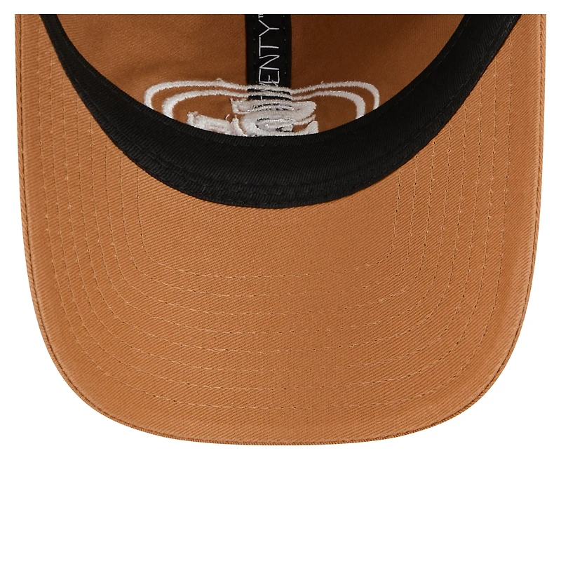 Men's New Era Brown San Francisco 49ers  Stamp 9TWENTY Adjustable Hat