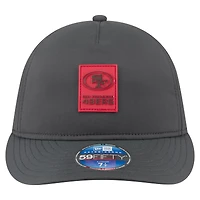 Men's New Era Charcoal San Francisco 49ers 2025 Sideline Cold Weather Retro Crown 59FIFTY Fitted Hat