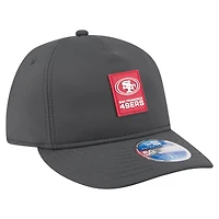 Men's New Era Charcoal San Francisco 49ers 2025 Sideline Cold Weather Retro Crown 59FIFTY Fitted Hat