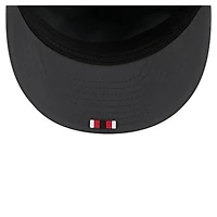 Casquette ajustée New Era 59FIFTY pour homme, couleur anthracite, San Francisco 49ers, collection Sideline 2025, style rétro temps froid.