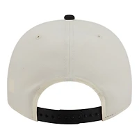 Men's New Era  Cream/Black San Francisco 49ers A-Frame 9FIFTY Snapback Hat