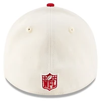 Casquette New Era 39THIRTY Flex crème/écarlate pour homme des San Francisco 49ers, draft NFL 2025