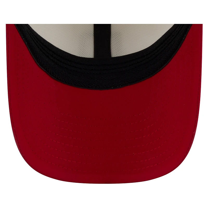Men's New Era Cream/Scarlet San Francisco 49ers 2026 NFL Training Camp 39THIRTY M-Crown Flex Hat