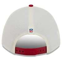 Men's New Era  Cream/Scarlet San Francisco 49ers 2026 NFL Training Camp 9FORTY Adjustable Hat
