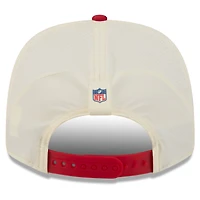 Men's New Era  Cream/Scarlet San Francisco 49ers 2026 NFL Training Camp 9SEVENTY Adjustable Hat