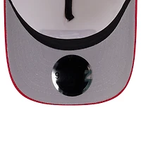 Men's New Era  Cream/Scarlet San Francisco 49ers Western 9FORTY A-Frame Adjustable Hat