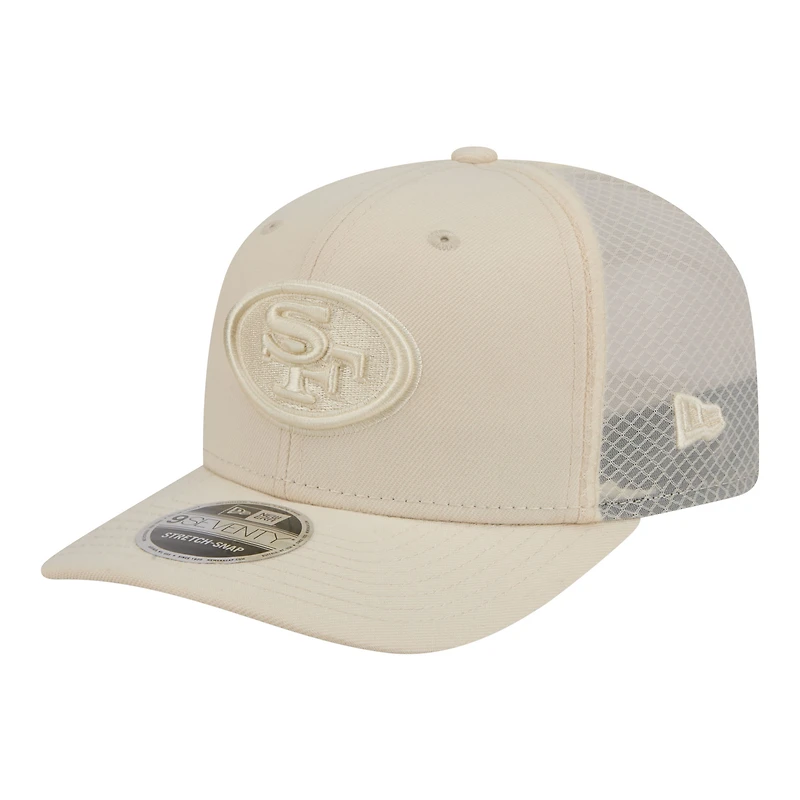 Men's New Era  Turquoise San Francisco 49ers Color Pack 9SEVENTY Adjustable Hat