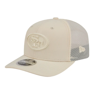 Men's New Era  Turquoise San Francisco 49ers Color Pack 9SEVENTY Adjustable Hat