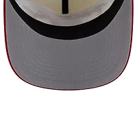 Men's New Era Cream San Francisco 49ers Script 19TWENTY Adjustable Hat
