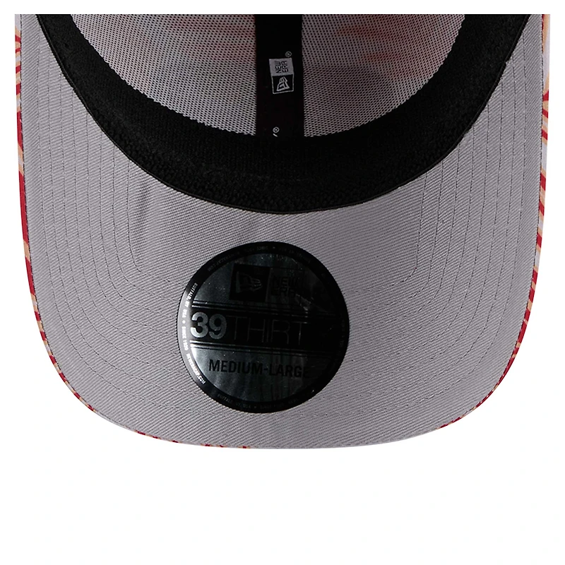 Casquette Palms 39THIRTY Flex grise pour homme des San Francisco 49ers de New Era
