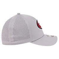 Men's New Era  Gray San Francisco 49ers Perforated 39THIRTY M-Crown Flex Hat