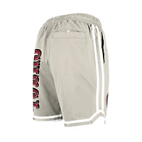Short beige clair à patchs multiples Stone des San Francisco 49ers pour homme New Era