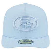 Casquette ajustée A-Frame 59FIFTY bleu clair pour homme New Era San Francisco 49ers Color Pack