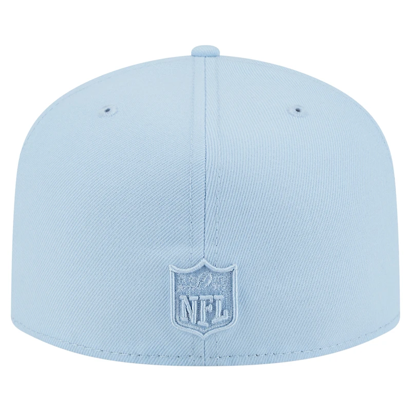 Casquette ajustée A-Frame 59FIFTY bleu clair pour homme New Era San Francisco 49ers Color Pack