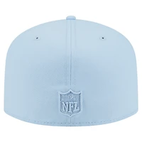 Casquette ajustée A-Frame 59FIFTY bleu clair pour homme New Era San Francisco 49ers Color Pack