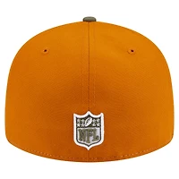 Casquette ajustée 59FIFTY bicolore olive/marron San Francisco 49ers pour homme New Era