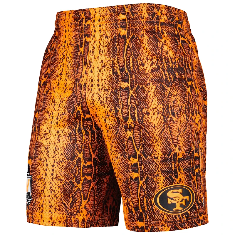 Short Summer Pop San Francisco 49ers New Era orange pour homme