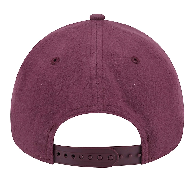 Men's New Era Purple San Francisco 49ers Injection Moleskin Crown Adjustable Hat