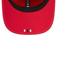 Casquette camionneur ajustable rouge New Era 9SEVENTY des San Francisco 49ers 2025 pour homme