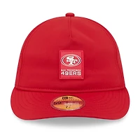 Casquette ajustée New Era rouge San Francisco 49ers 2025 Sideline Retro Crown 59FIFTY pour homme