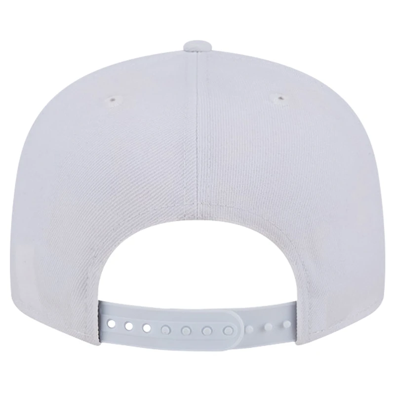 Men's New Era San Francisco 49ers Main White on White 9FIFTY Snapback Hat