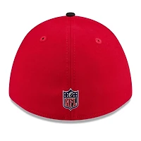 Casquette New Era Flex écarlate/noire San Francisco 49ers, draft NFL 2026, modèle 39THIRTY M-Crown