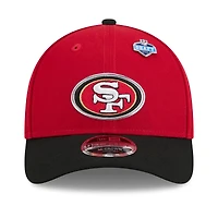 Men's New Era  Scarlet/Black San Francisco 49ers 2026 NFL Draft 9FORTY M-Crown Adjustable Hat