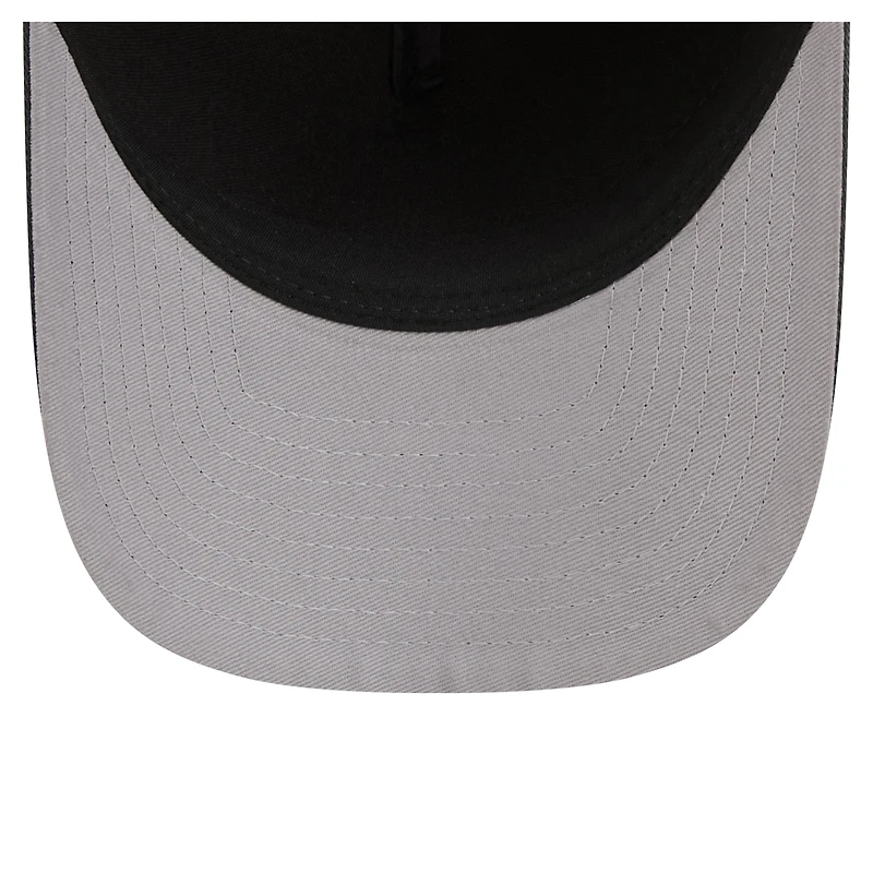 Men's New Era  Scarlet/Black San Francisco 49ers 9FORTY Felt A-Frame Adjustable Hat