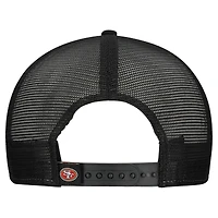 Men's New Era Scarlet/Black San Francisco 49ers Outdoor Split Panel 9FIFTY Snapback Hat