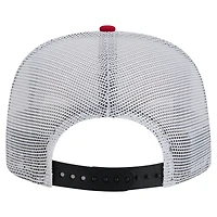 Casquette de golf à visière arrière New Era pour homme San Francisco 49ers, coloris écarlate/noir