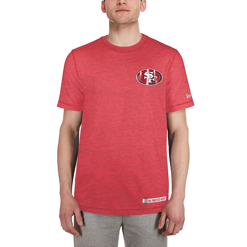 T-shirt New Era Scarlet San Francisco 49ers 2024 NFL Training Camp pour homme