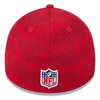 Casquette flexible New Era Scarlet San Francisco 49ers 2024 Sideline 39THIRTY pour hommes