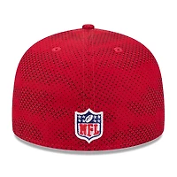Casquette ajustée 59FIFTY Scarlet San Francisco 49ers 2024 Sideline New Era pour homme