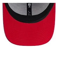 Casquette réglable New Era Scarlet San Francisco 49ers 2024 Sideline 9FORTY pour homme