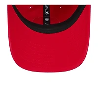 Casquette réglable New Era Scarlet San Francisco 49ers 2024 Sideline 9TWENTY pour homme