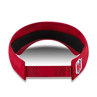 Men's New Era  Scarlet San Francisco 49ers 2024 Sideline Visor