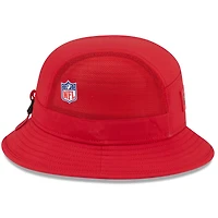 Bob New Era Scarlet pour homme, édition 2025 des San Francisco 49ers