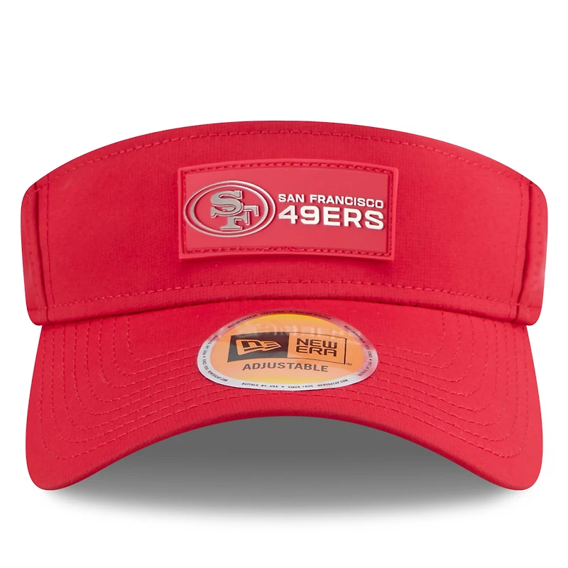 Visière latérale New Era Scarlet San Francisco 49ers 2025 pour homme