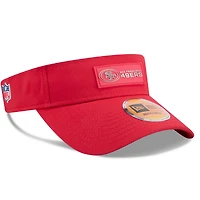 Visière latérale New Era Scarlet San Francisco 49ers 2025 pour homme