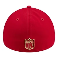 Men's New Era  Scarlet San Francisco 49ers A-Frame 59FORTY Fitted Hat