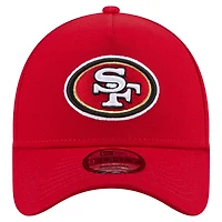 Casquette ajustable A-Frame 9FORTY Scarlet San Francisco 49ers pour homme New Era